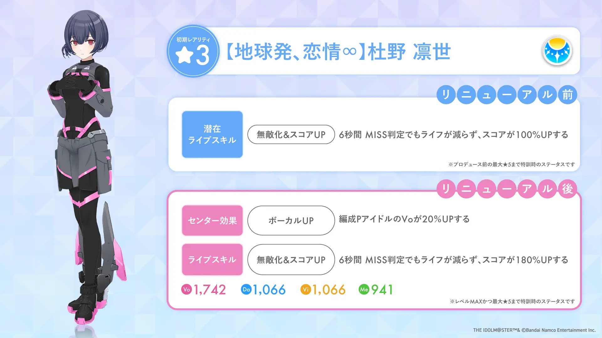 【地球発、恋情∞】杜野 凛世