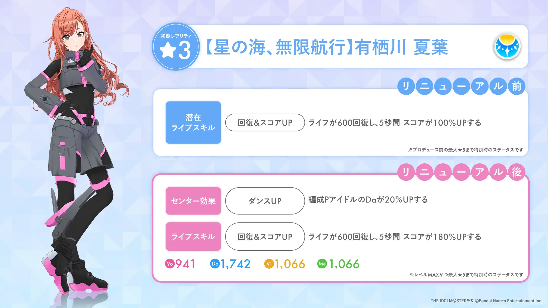 【星の海、無限航行】有栖川 夏葉