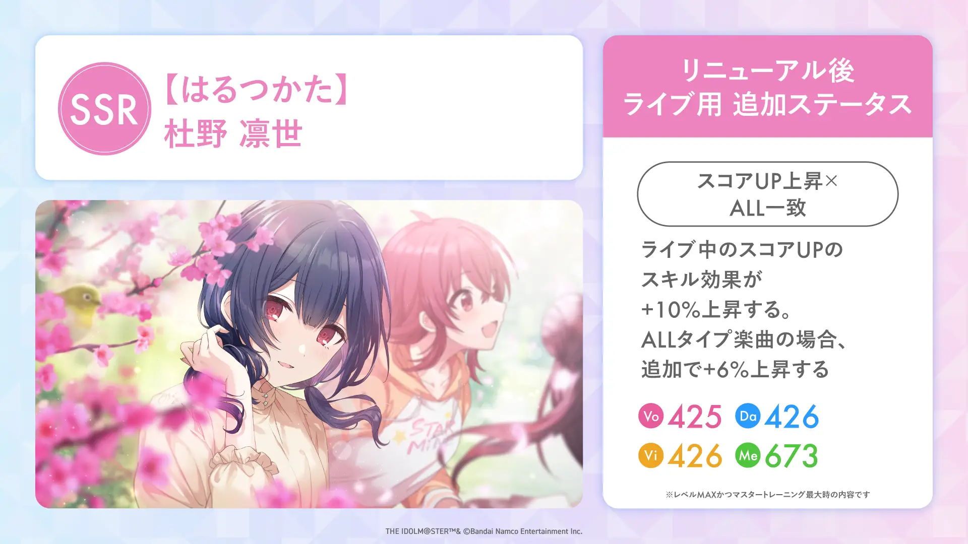 【はるつかた】杜野 凛世