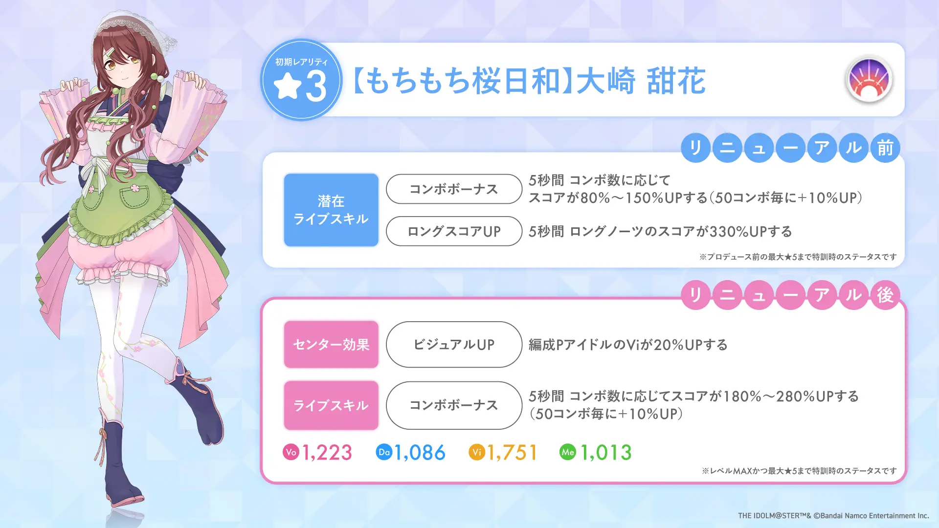 【もちもち桜日和】大崎 甜花