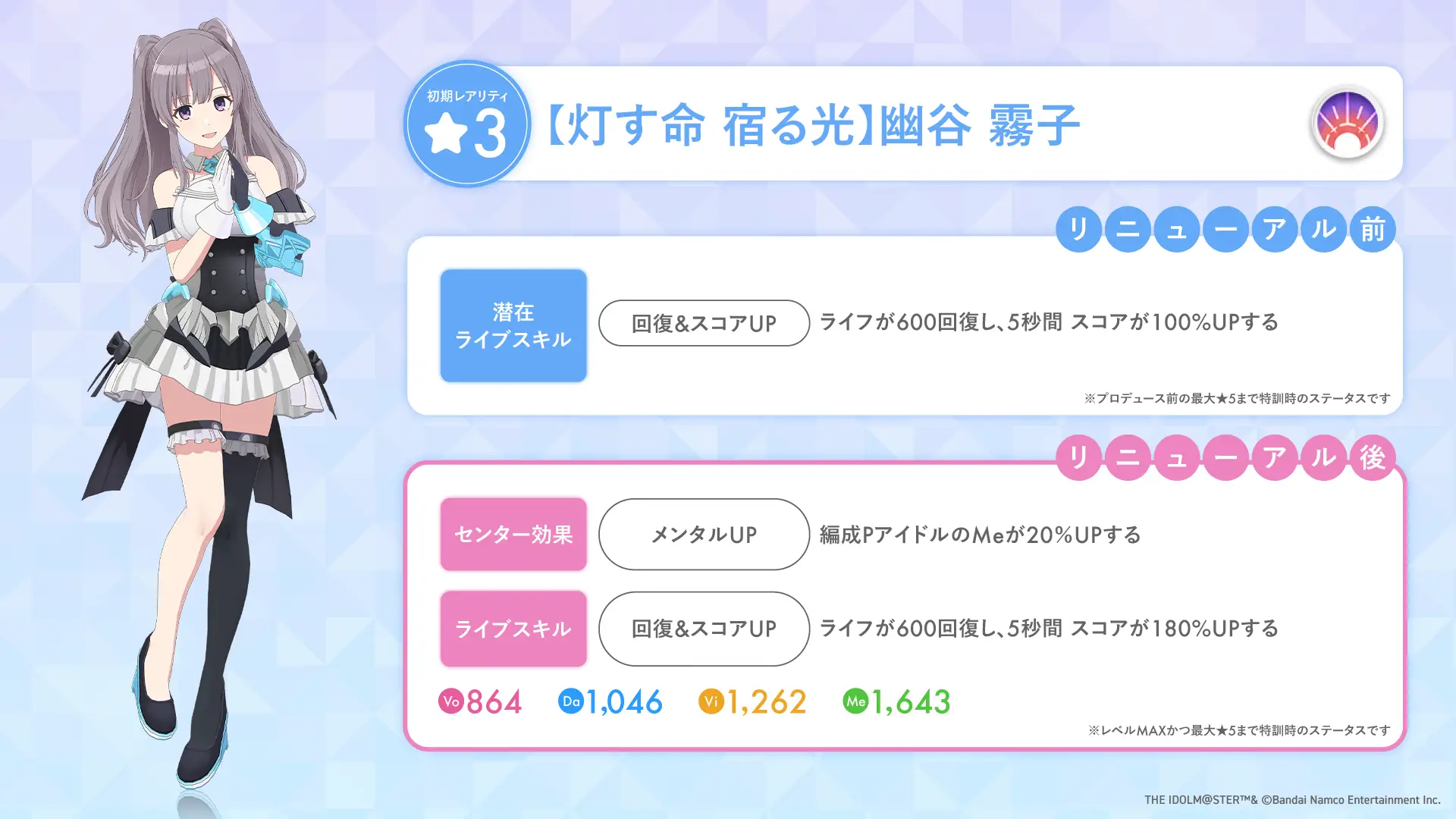 【灯す命 宿る光】幽谷 霧子