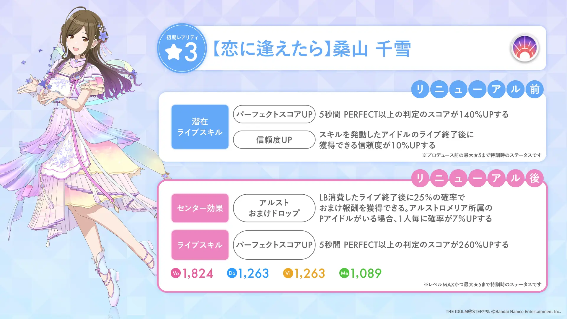 【恋に逢えたら】桑山 千雪