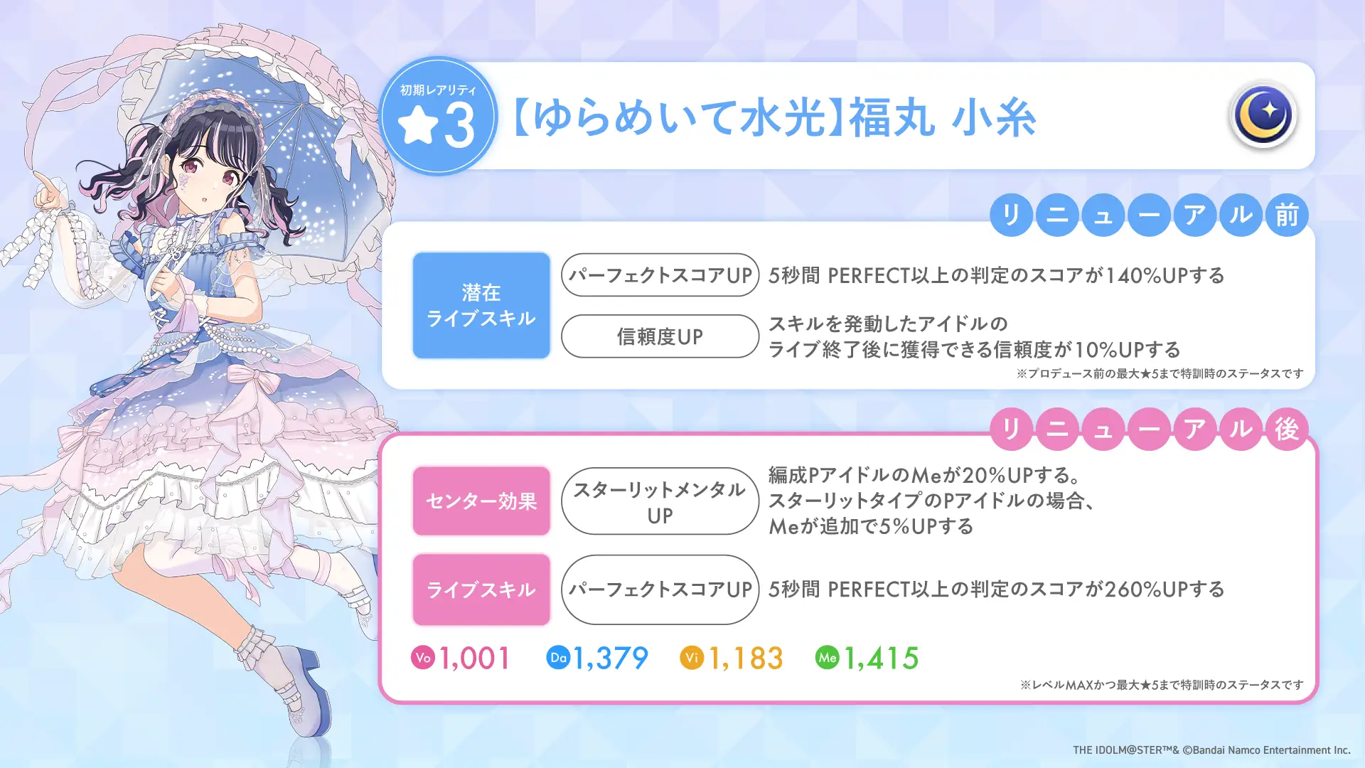 【ゆらめいて水光】福丸 小糸