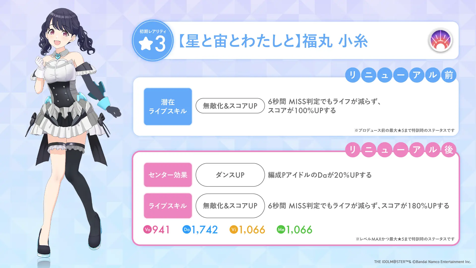 【星と宙とわたしと】福丸 小糸