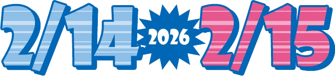 2026.2.14 Sat. - 2.15 Sun.