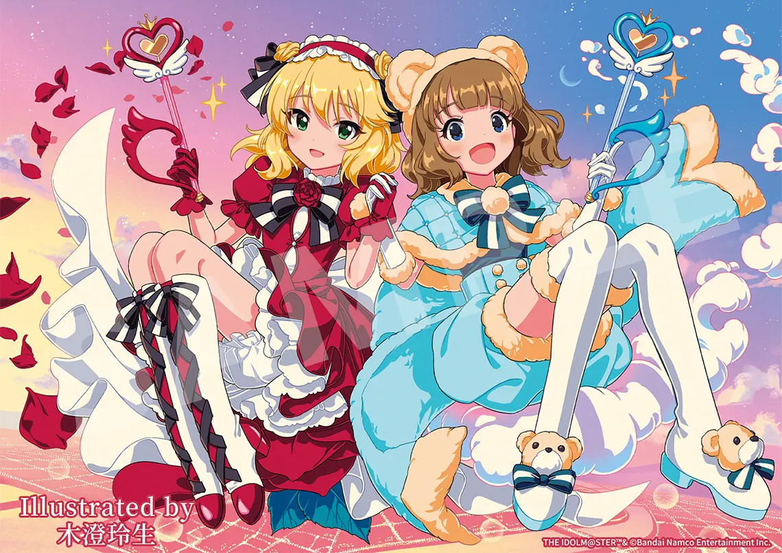 櫻井 桃華 ＆ 周防 桃子　Illustration:木澄玲生