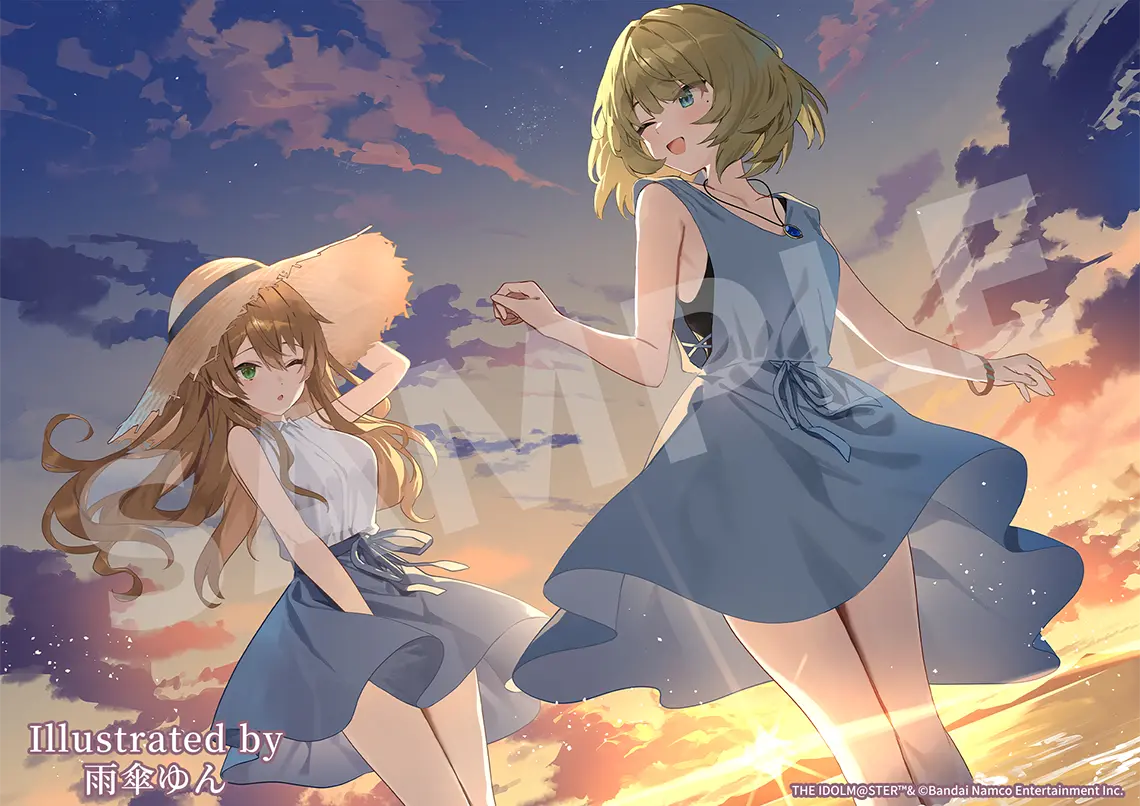 高垣 楓 ＆ 桜守 歌織　Illustration:雨傘ゆん