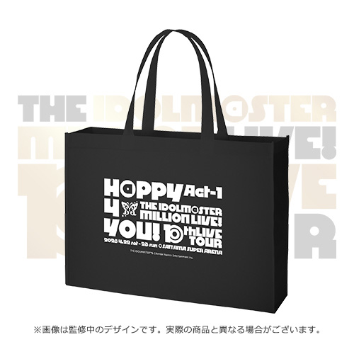 THE IDOLM@STER MILLION LIVE! 10thLIVE TOUR Act-1 H@PPY 4 YOU! 公式ショッピングバッグ