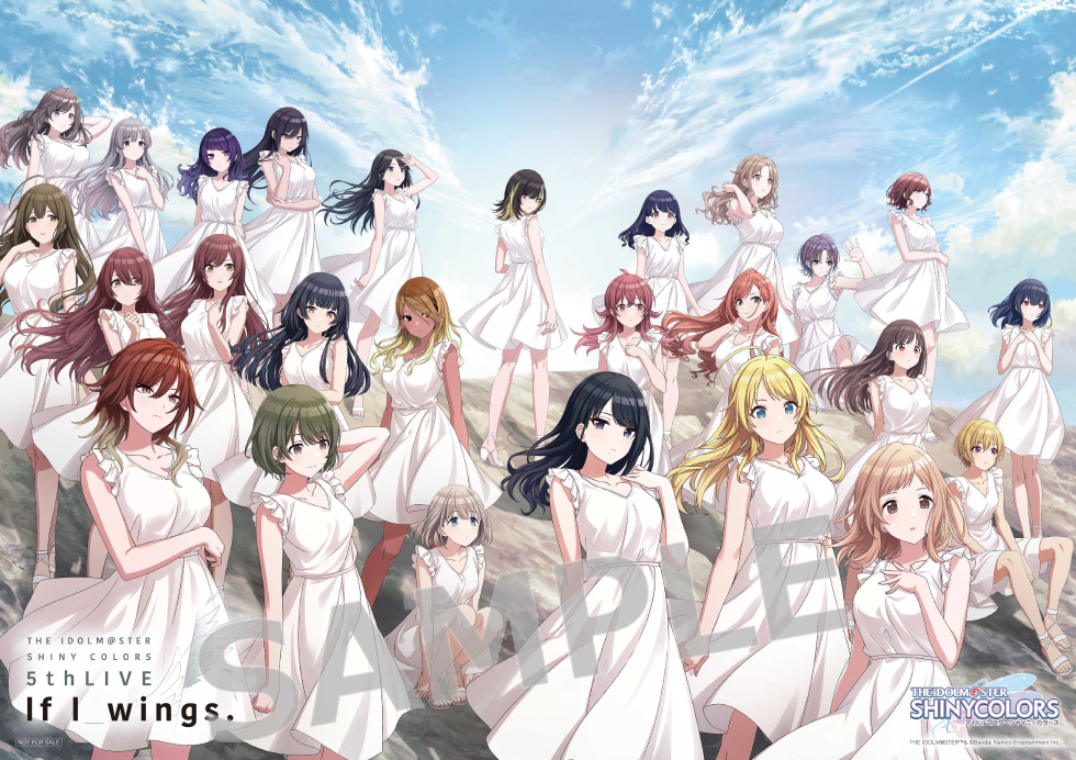 店舗特典等は付属致しませんシャニマス 5th If I_wings Blu-ray初回生産限定版