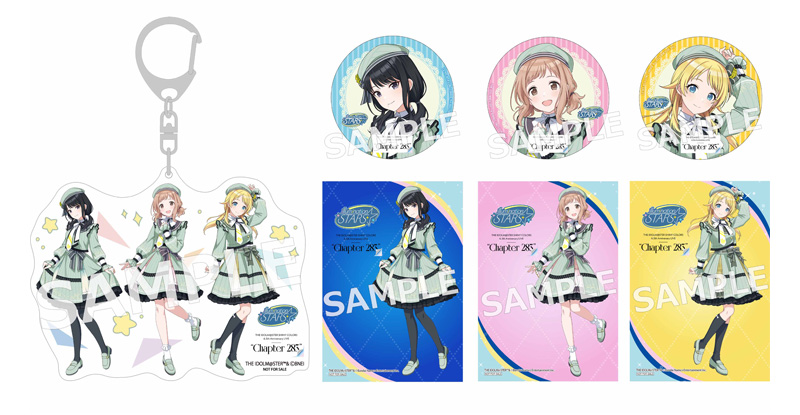 缶バッジ(56mm)3種セット＆アクリルキーホルダー1種＆L判ブロマイド3種セット