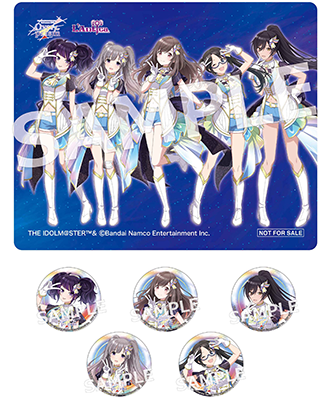缶バッジ5種セット(57mm)＋マウスパッド1種