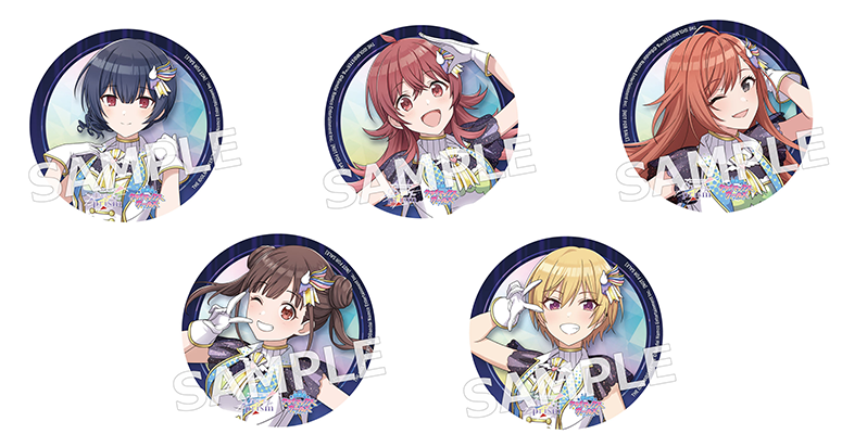 缶バッジ(56mm)5種セット