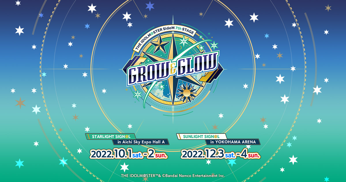 映像商品 | 【SideM7th】THE IDOLM@STER SideM 7th STAGE ～GROW&GLOW 